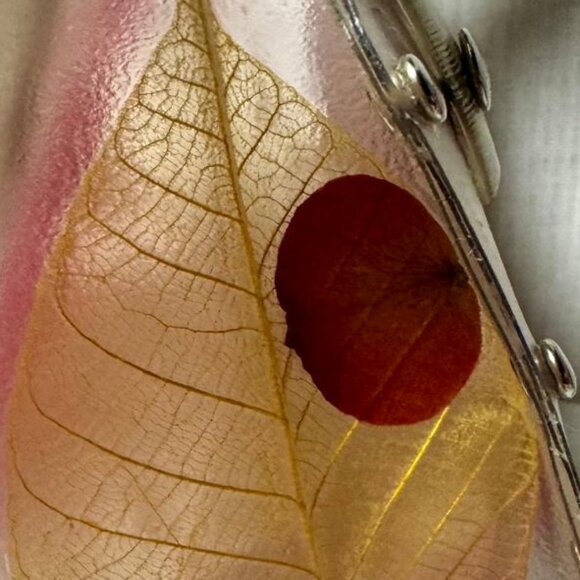 Clear Plastic - Hand Bag w Silver Plastic Handles / FREE GIFT - - Picture 6 of 14